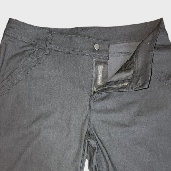 Exofficio Pants Womens Size 8 Dark Grey Gray Nomad Pockets Outdoor Hiking - Picture 2 of 7
